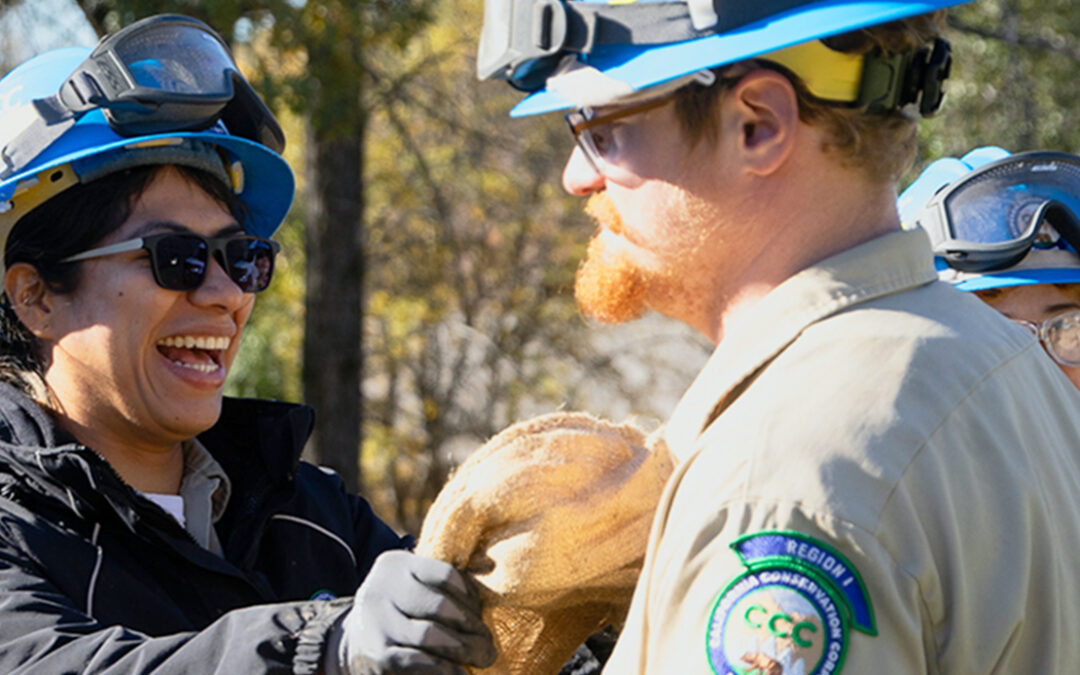 The Art of Trail Maintenance: Corpsmembers Communicate & Collaborate