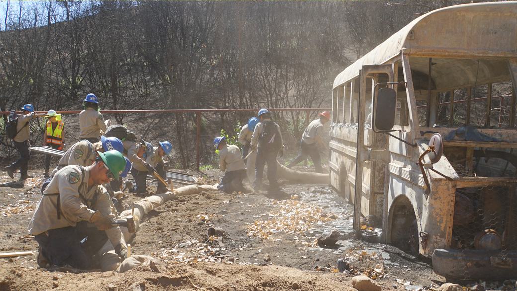 Corpsmembers Deploy to Protect Kern County Watersheds