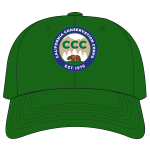 Green baseball hat with CCC logo