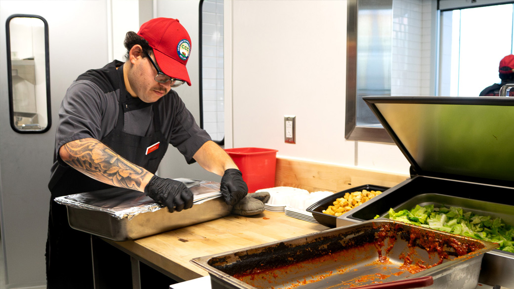 At CNRA Headquarters, Corpsmembers Demonstrate Culinary Skills